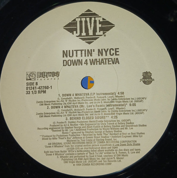 Down 4 Whateva Nuttin' Nyce