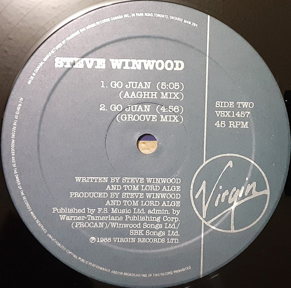 Holding On Steve Winwood