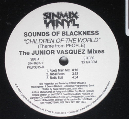 Children Of The World (Theme From PEOPLE) - The Junior Vasquez Mixes | Rectangle Triangle