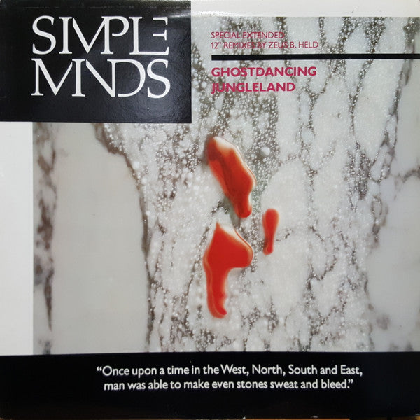 Ghostdancing / Jungleland Simple Minds