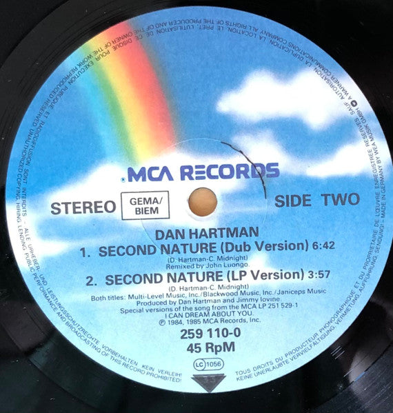 Second Nature Dan Hartman