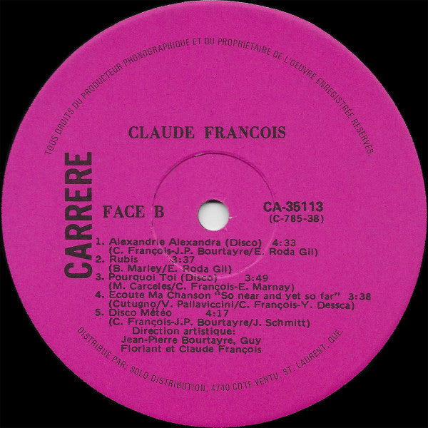 Magnolias For Ever Claude François