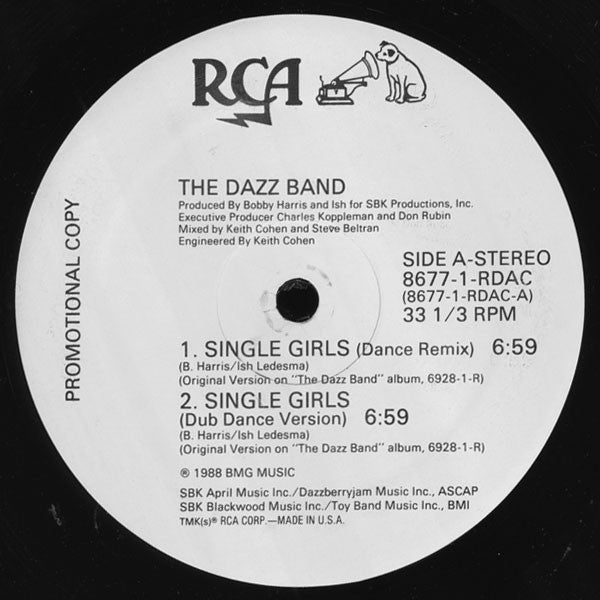 Single Girls Dazz Band
