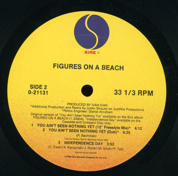 You Ain't Seen Nothing Yet Figures On A Beach