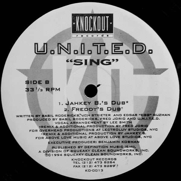 Sing U.N.I.T.E.D.