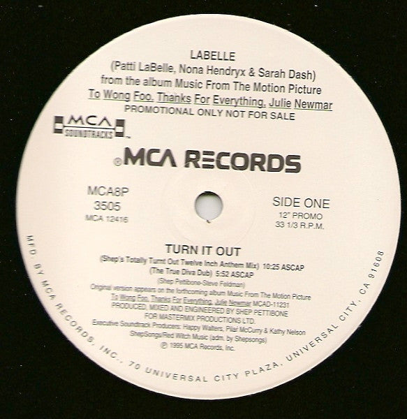 Turn It Out Labelle