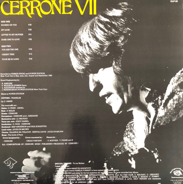 Cerrone VII - You Are The One Cerrone