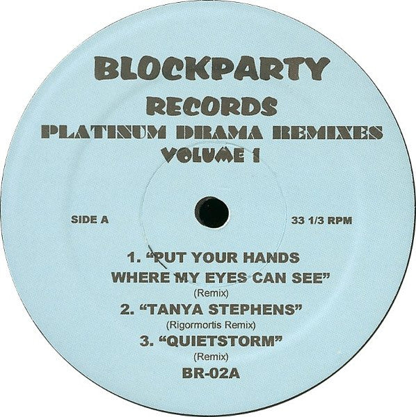 Platinum Drama Remixes Volume 1 Various