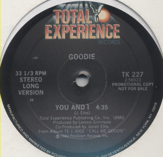 You And I Goodie