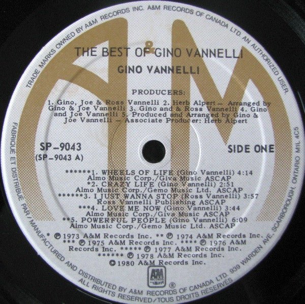The Best Of Gino Vannelli | Rectangle Triangle