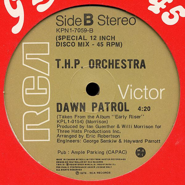 One Way Street / Dawn Patrol Beckett Brown,THP Orchestra