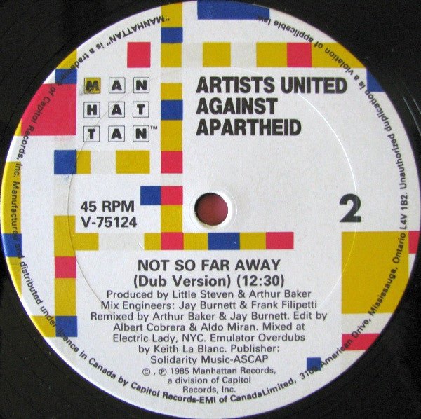 Sun City Artists United Against Apartheid