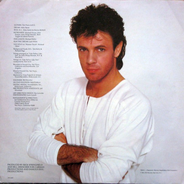 Living In Oz Rick Springfield