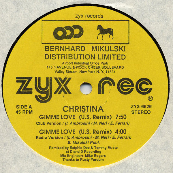 Gimme Love (U.S. Remix) Christina (3)