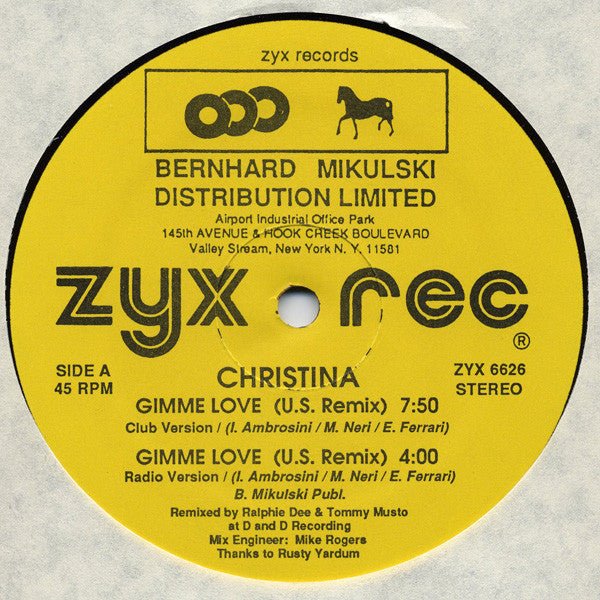 Gimme Love (U.S. Remix) Christina (3)
