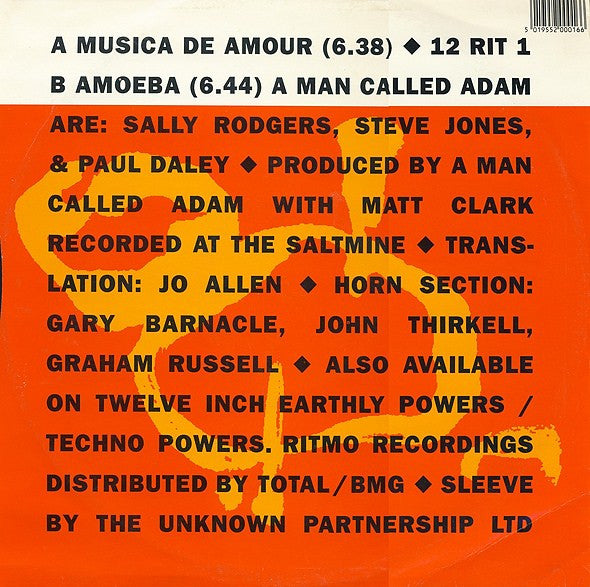 Musica De Amor A Man Called Adam