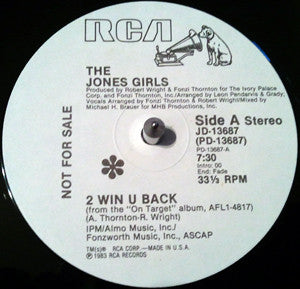 2 Win U Back The Jones Girls