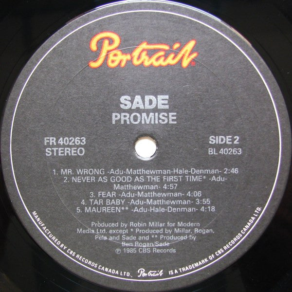 Promise Sade
