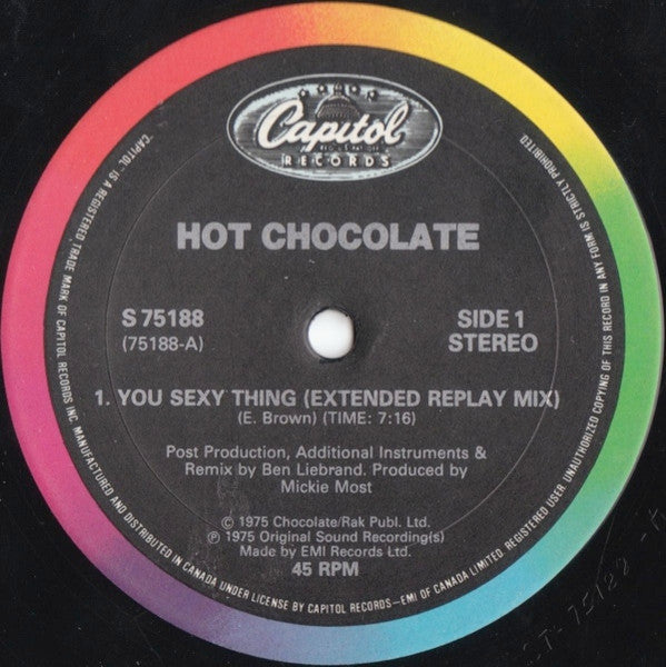 You Sexy Thing (Extended Replay Mix) Hot Chocolate