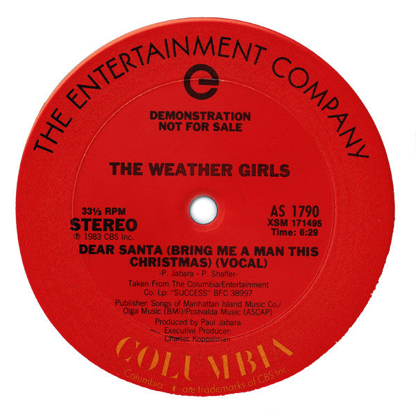 Dear Santa (Bring Me A Man This Christmas) The Weather Girls