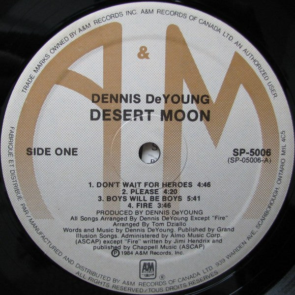 Desert Moon Dennis DeYoung