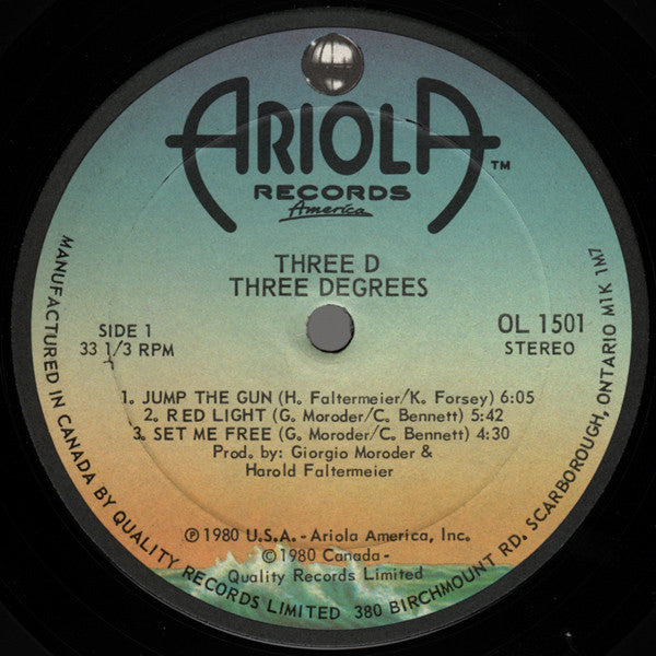 Three D The Three Degrees