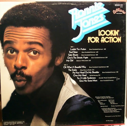 Lookin' For Action Ronnie Jones