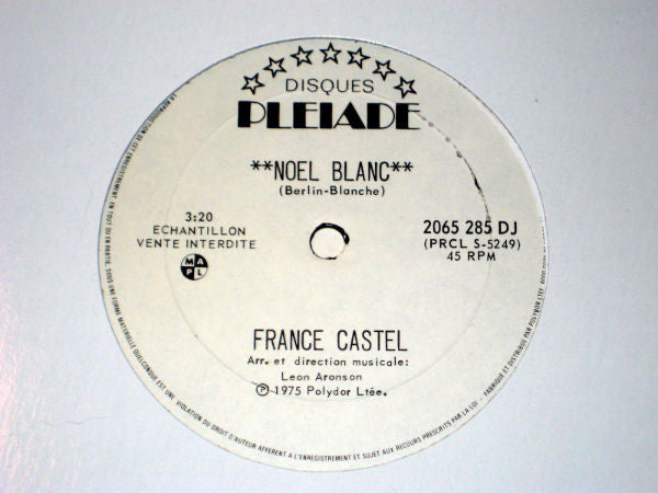 Noel Blanc France Castel