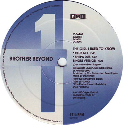 The Girl I Used To Know Brother Beyond