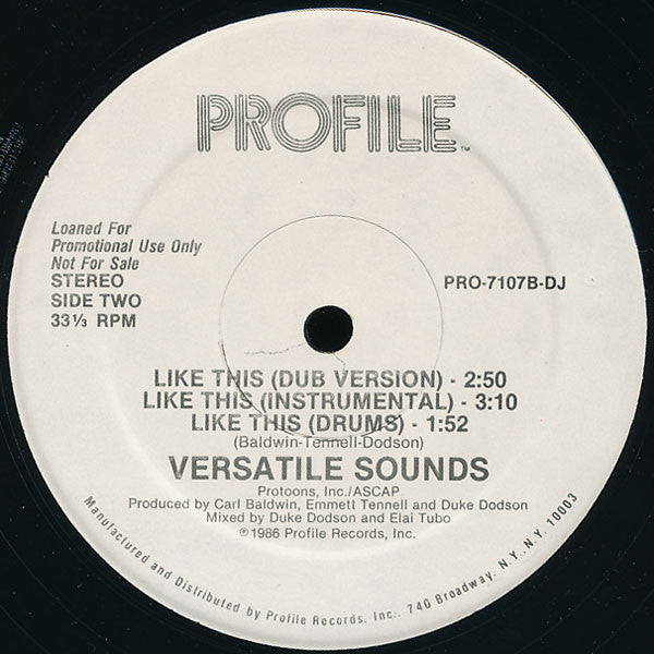 Like This Versatile Sounds
