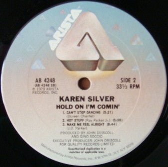 Hold On I'm Comin' Karen Silver