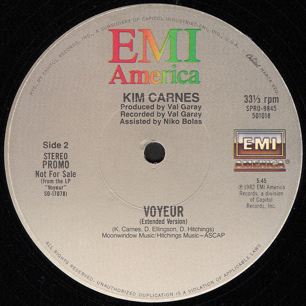 Voyeur (Extended Version) Kim Carnes