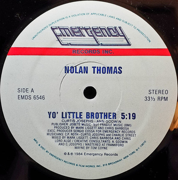 Yo! Little Brother Nolan Thomas