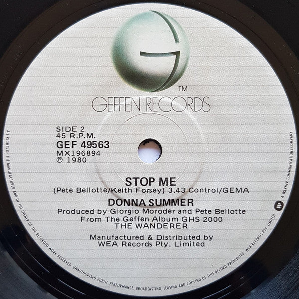 The Wanderer Donna Summer