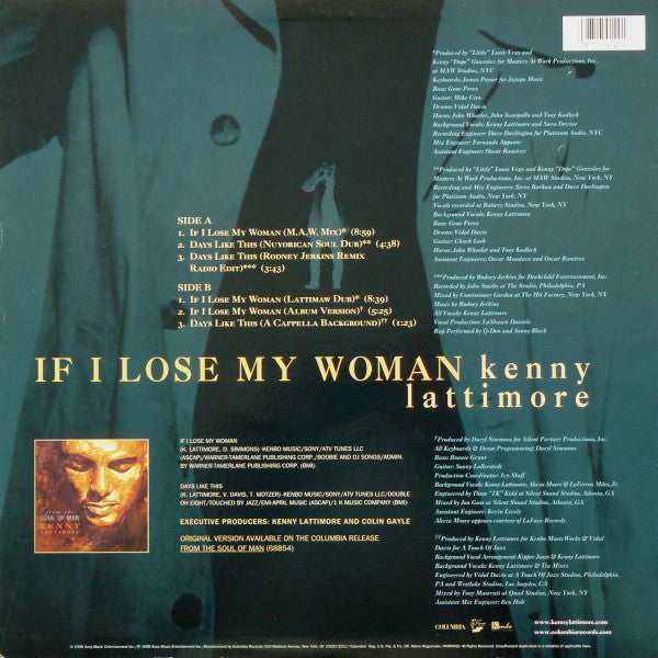 If I Lose My Woman Kenny Lattimore
