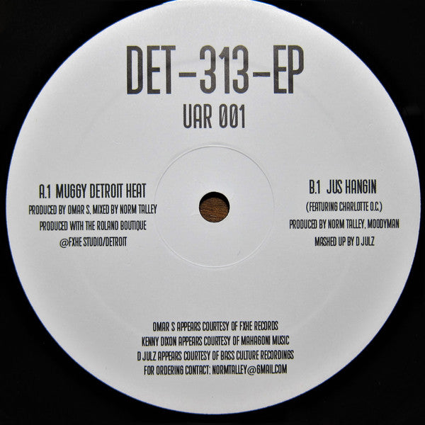 Det-313-EP Norm Talley,Moodymann,Omar-S