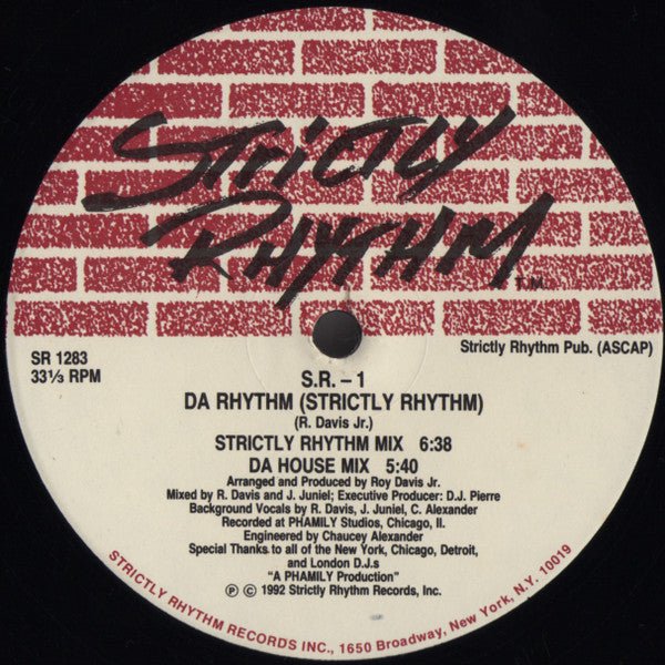 You Got The Love / Da Rhythm S.R.-1