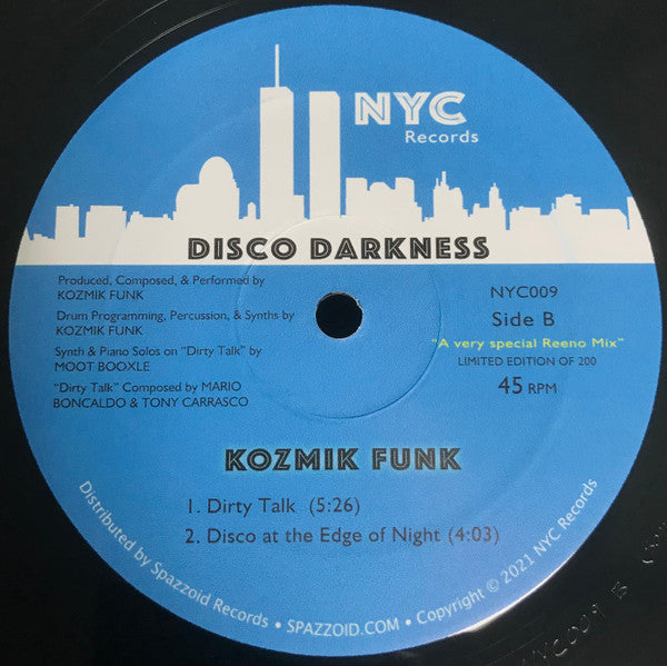 Disco Darkness E.P. Kozmik Funk