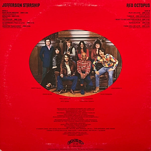 Red Octopus Jefferson Starship