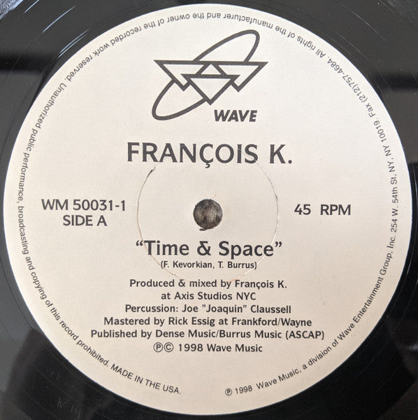 Time And Space François Kevorkian