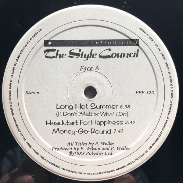 Introducing The Style Council The Style Council