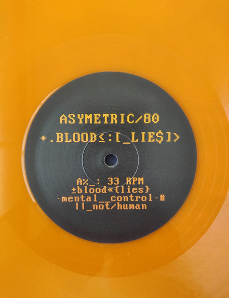Blood Lies Asymetric80