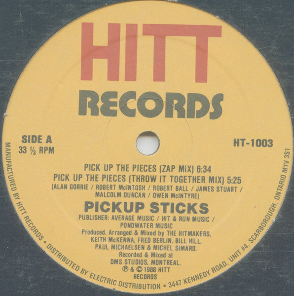 Pickup Sticks - Pick Up The Pieces
