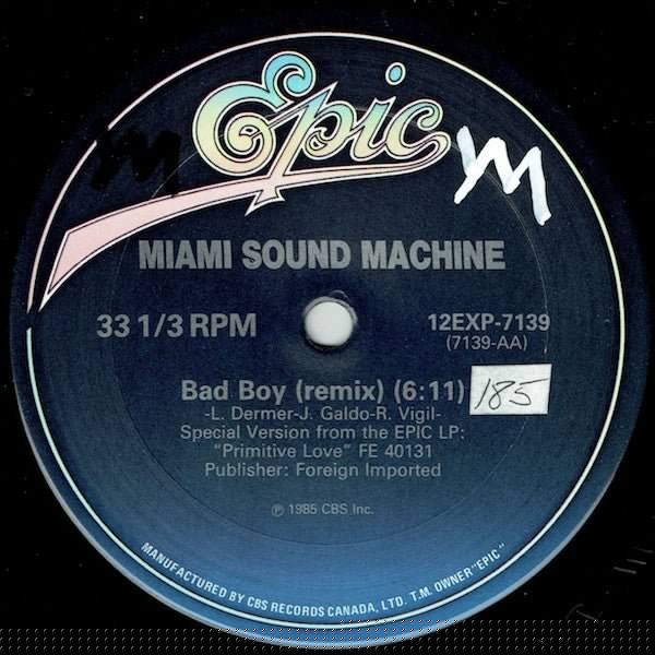 Conga / Bad Boy Miami Sound Machine