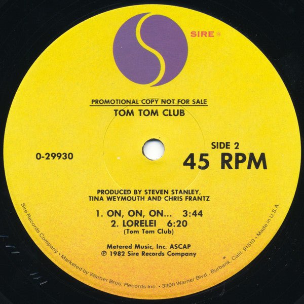 Under The Boardwalk Tom Tom Club