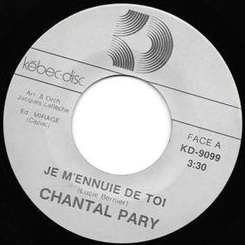Je M'Ennuie De Toi | Rectangle Triangle