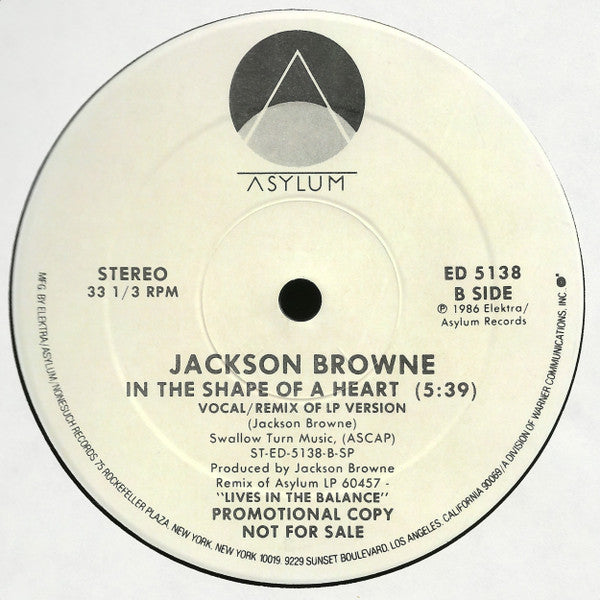 In The Shape Of A Heart Jackson Browne