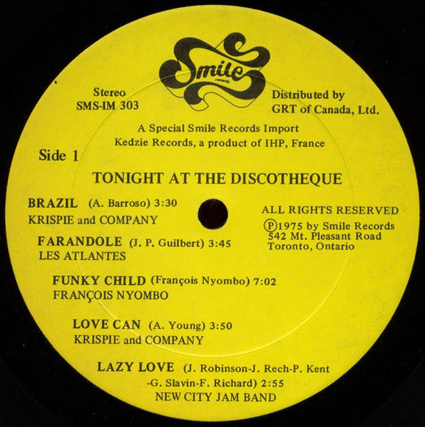 Tonight At The Discotheque Various