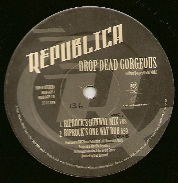Ready To Go / Drop Dead Gorgeous Republica