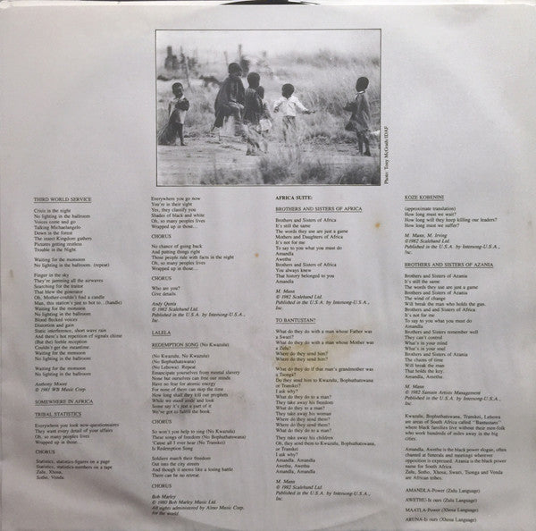 Somewhere In Afrika Manfred Mann's Earth Band
